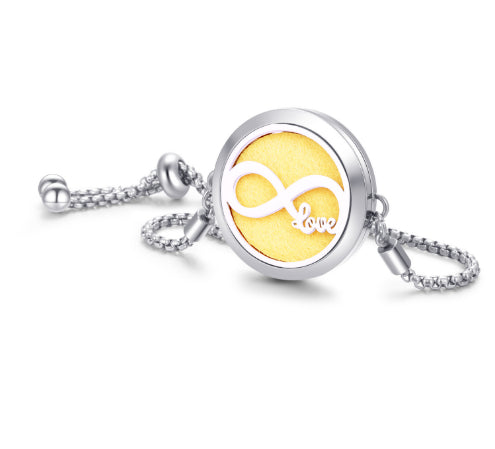 New Kaleidoscope Aromatherapy Bracelet Perfume Essential Oil Diffuser Locket Bracelet Charms Women Aroma Diffuser Jewelry