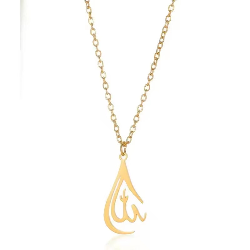 Golden Heartline Necklace