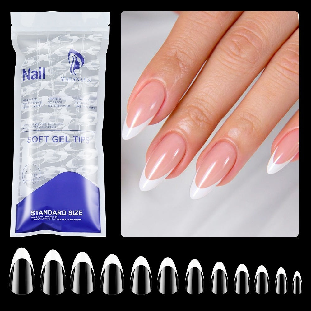 120-piece Bag Of Detachable Nail Tips For Manicures