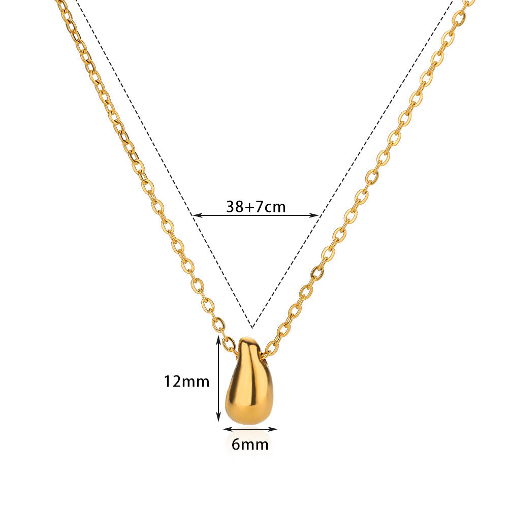 Golden Heartline Necklace